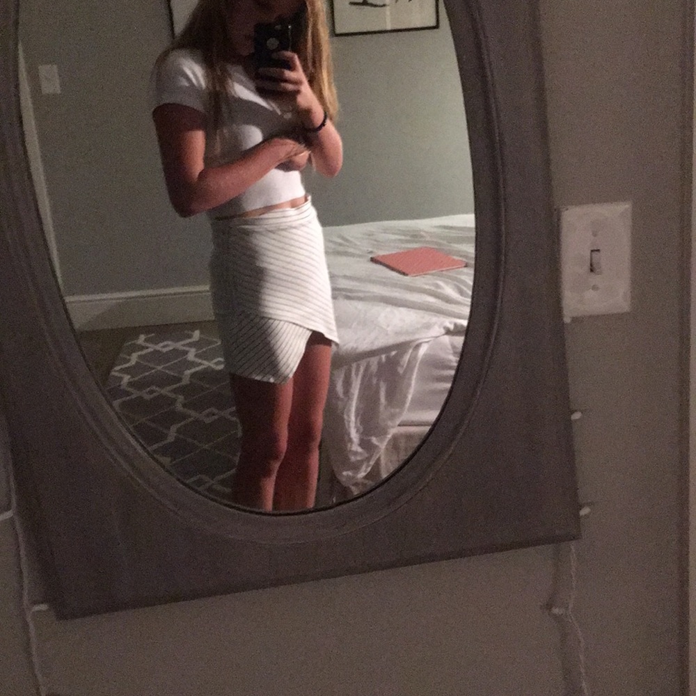 Striped skirt